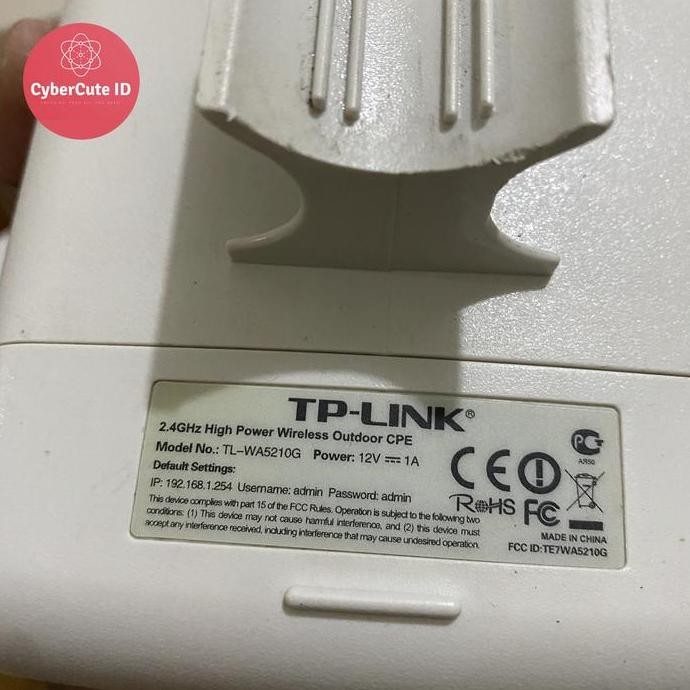 Router Outdoor Tplink Wa5210G W7210N  High Power | Ap | Nembak Wifi New Stok