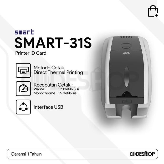 

Id Card !!! Printer Id Card Smart-31S - Smart 31S New Stok