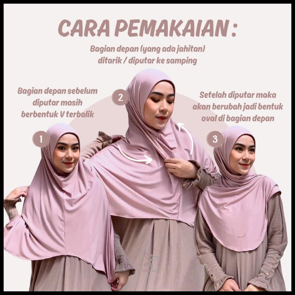 TAALIA INSTAN MALAY / BERGO PUTAR SPANDEX LYCRA INSTANT OVAL PREMIUM / HIJAB SILANG JERSEY ADEM LEMB