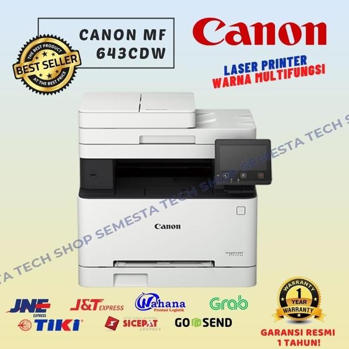 Canon Mf643Cdw New Stok