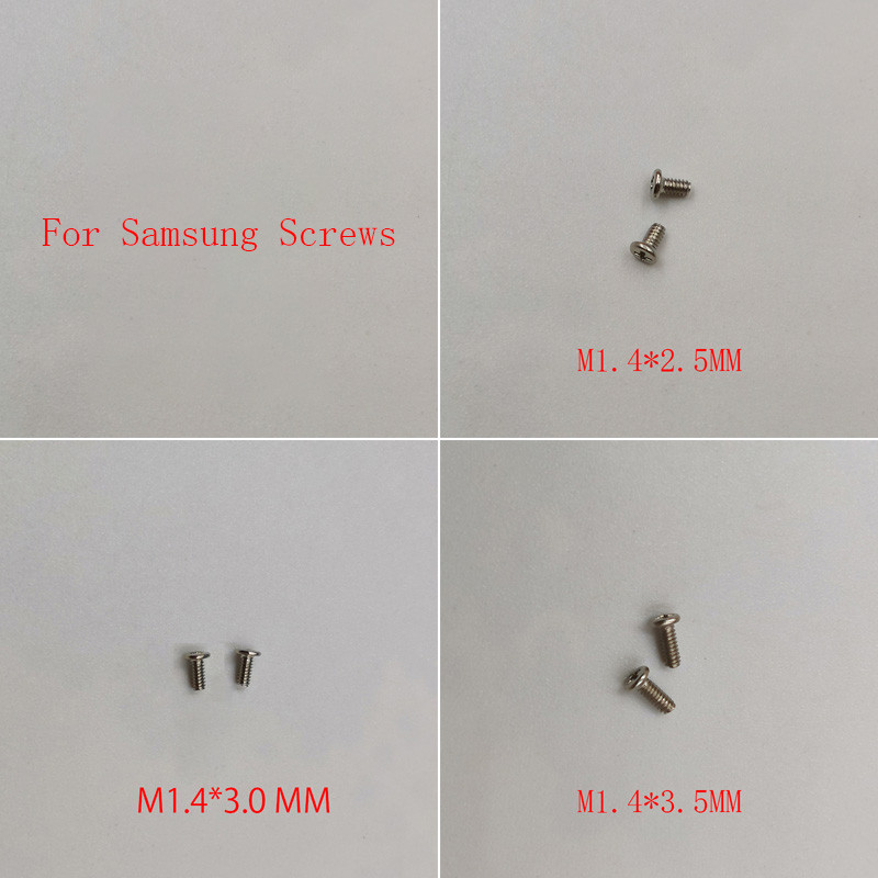 

100pcs sekrup 2.5/3.0/3.5mm untuk sekrup ponsel samsung galaxy s22 s23 s4 s5 s6 s7 s8 s9 s10 s20 s21
