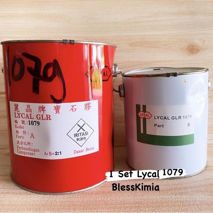 Resin Lycal 1079 (Lentur) Dgn Katalis-Lycal 1079-Lycall 1079 New Stok