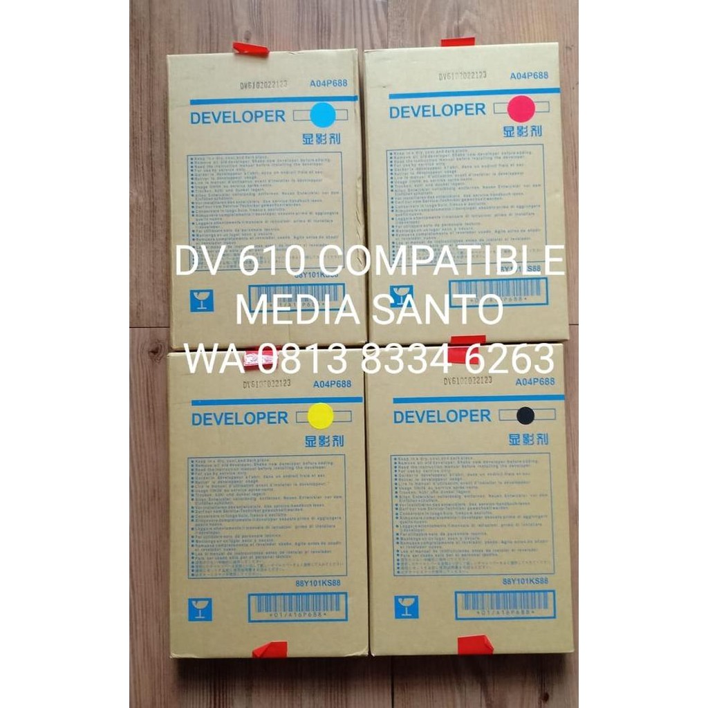 Developer Digital Printing Compatible Dv 610 New Stok