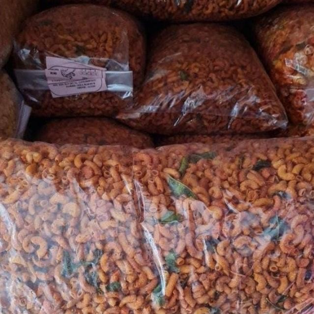 

1KG Makaroni Cikruh Daun Jeruk - Di Jamin Bikin Nagih Tidak Pelit Bumbu