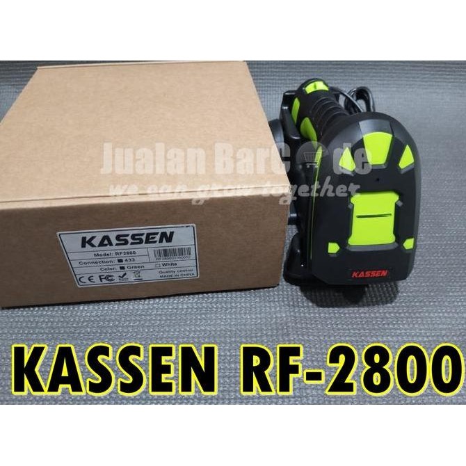 Scanner Bar Kassen Rf-2800 1D & 2D Wireless Handheld Industrial New Stok