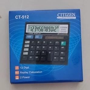 

Kalkulator Citizen CT 512 / Calculator Alat Hitung 12 digit