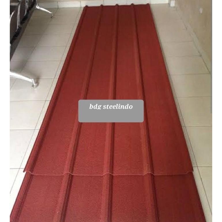 Spandek Pasir HITAM 6m / Atap 6 Meter Kanopi 6 mtr