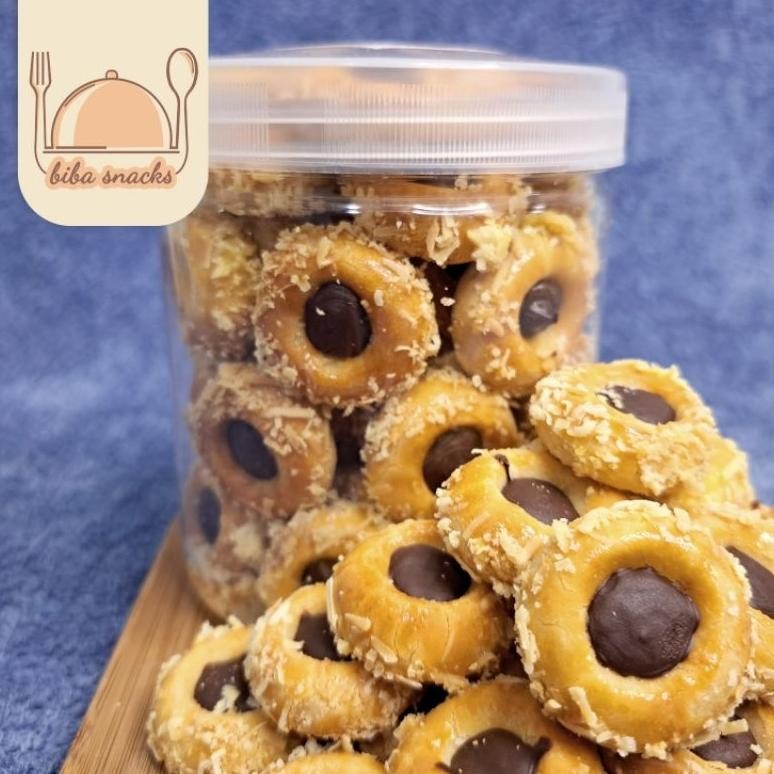 

Kue Choco Cheese Thumbprint by Bibasnacks (Gratis 1 pouch sagu / semprit )