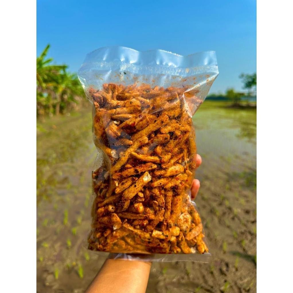 

Basreng Campur Mix Pedas dan Original (500gr pedas &500gr Original) Halu Cemilan Instan