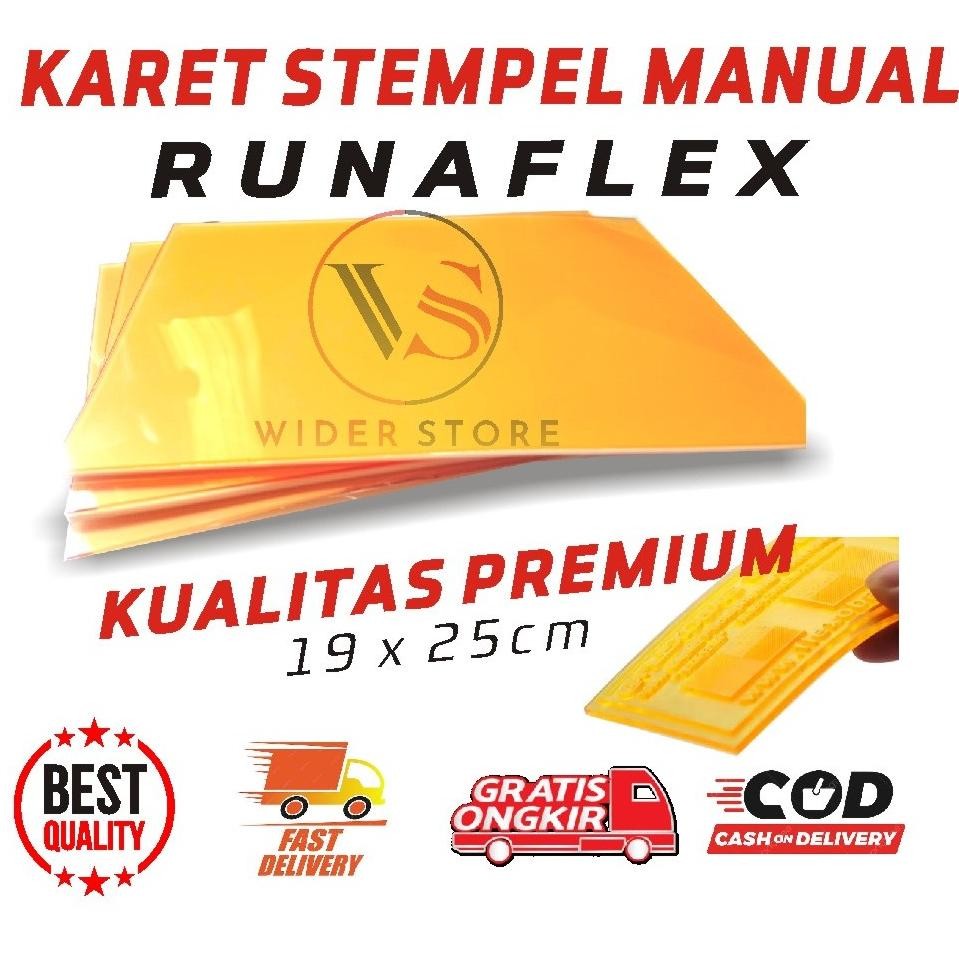 

karet stempel runaflex/nylo/manual