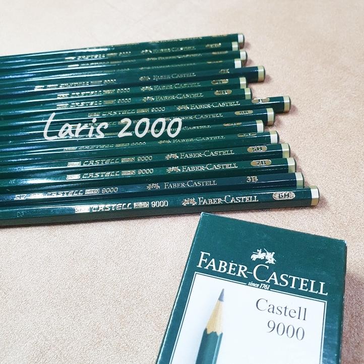 

Paket Pensil Faber Castell Lengkap (6H - 8B)