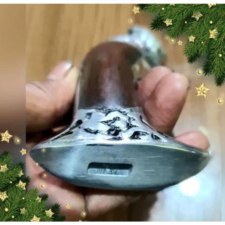 Gagang Golok Alumunium Kombinasi Sonokeling