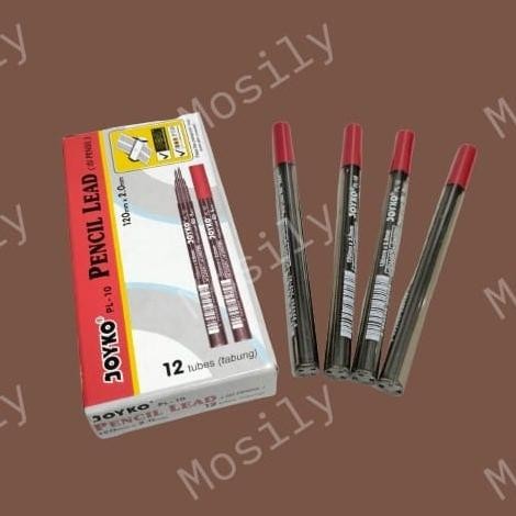 

ISI PENSIL MEKANIK 2.0 JOYKO (1 LUSIN, 12 PCS)
