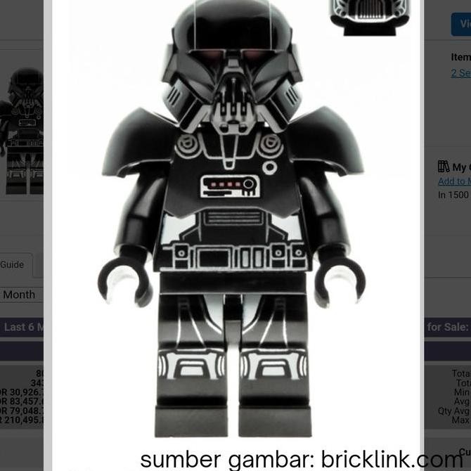 Minifigures LEGO sw1161 Dark Trooper