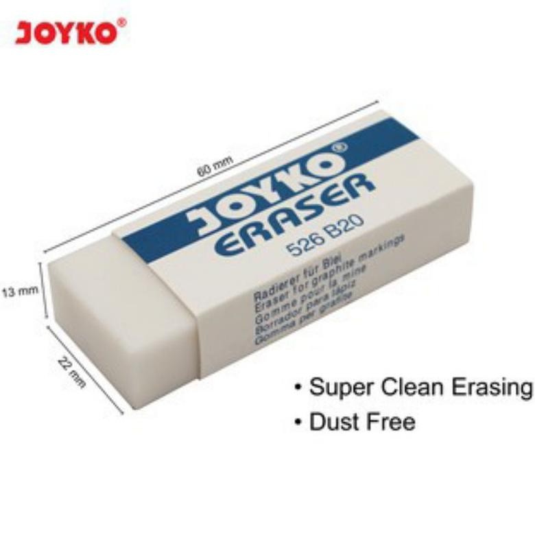 

ERASER / PENGHAPUS / STIP JOYKO 526-B20 (ISI 20PCS)