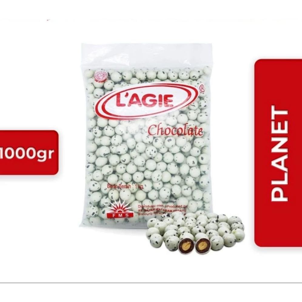 

Lagie Chocolate Peanut Planet 1kg - Lagie Cokelat Kacang Planet 1kg - Gosend Grab Only