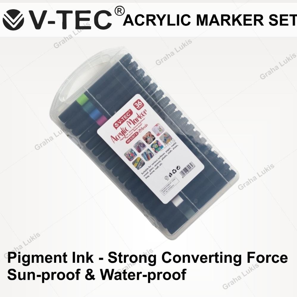 

V-TEC MARKER ACRYLIC SET 12