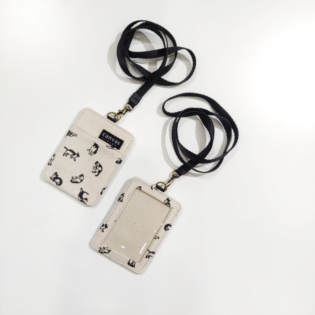 

ID Lanyard Cats Natural Canvas Living