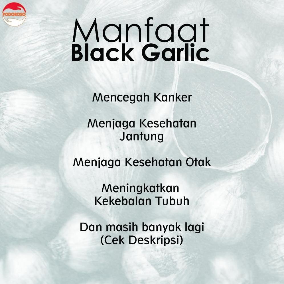 

Bawang Hitam Tunggal 250gr / Black Garlic Kemasan 250gr / Herbal Bermacam Khasiat