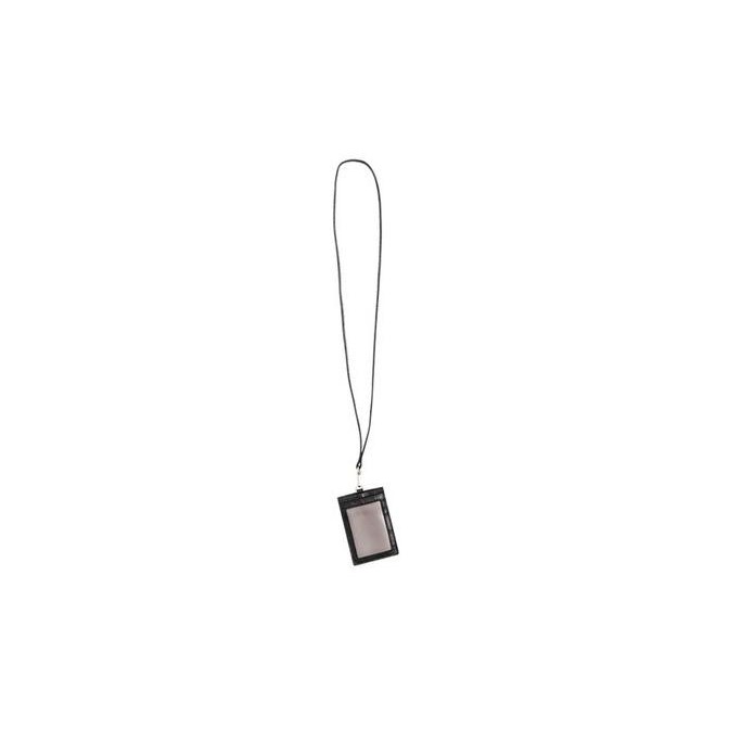 

Id Card Name Tag Cardholder Unisex Kulit Asli Rounn Lanyard Co