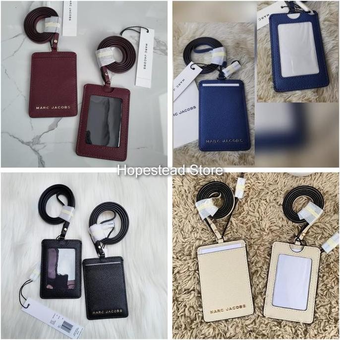 

Kartu Nama Marcc Jacobss Mj Lanyard Id Card Case 100% Original Co