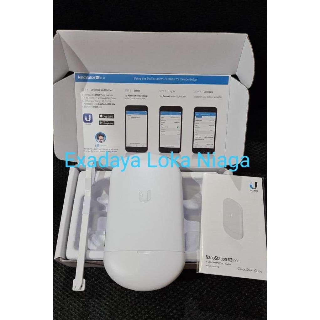 Ubiquiti Nanostation Loco 5Ac / Loco5Ac / Ns-5Acl New Stok