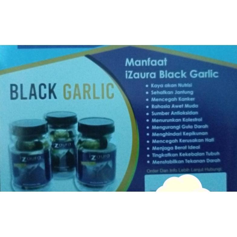 

Izaura Black Garlic Bawang Hitam 100 Gr (Expired 2027)