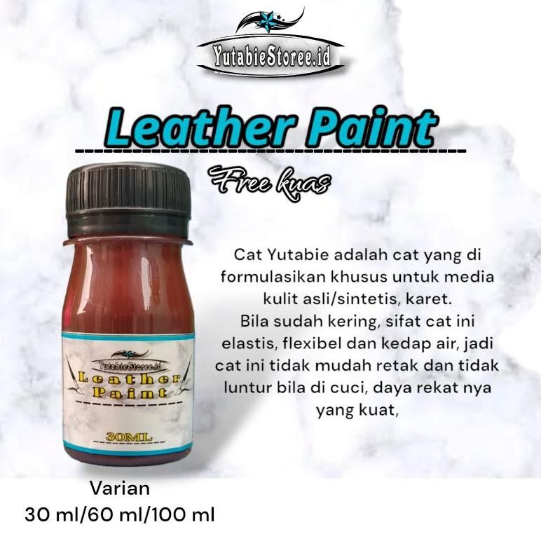 Cat Sepatu Kulit Cat Midsole Cat Tas kulit Permanen Leather Paint
