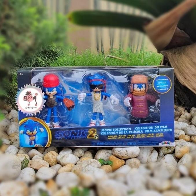 Sonic the Hedgehog 2 the Movie Articulated Action Figure Multipack