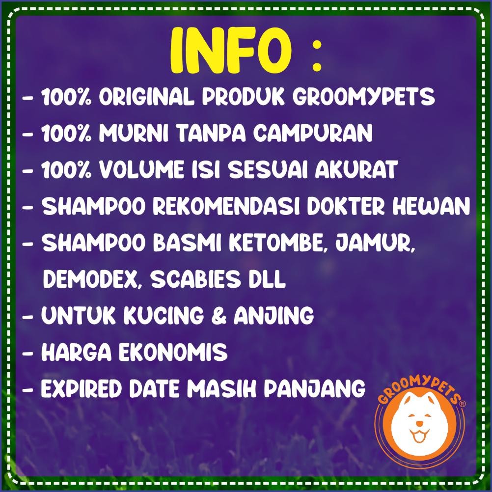 Shampoo Medicated Anjing Dan Kucing - Ketoconazole 2%