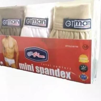 CD Cowok Dewasa Gtman Mini Spandex 708 Sekotak isinya 3 pcs