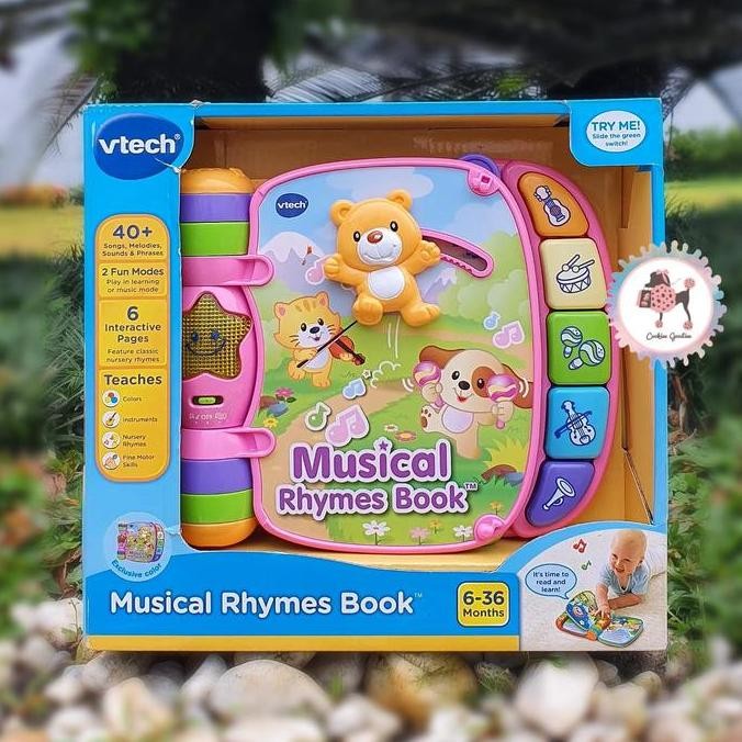 Vtech Musical Rhymes Book - Pink