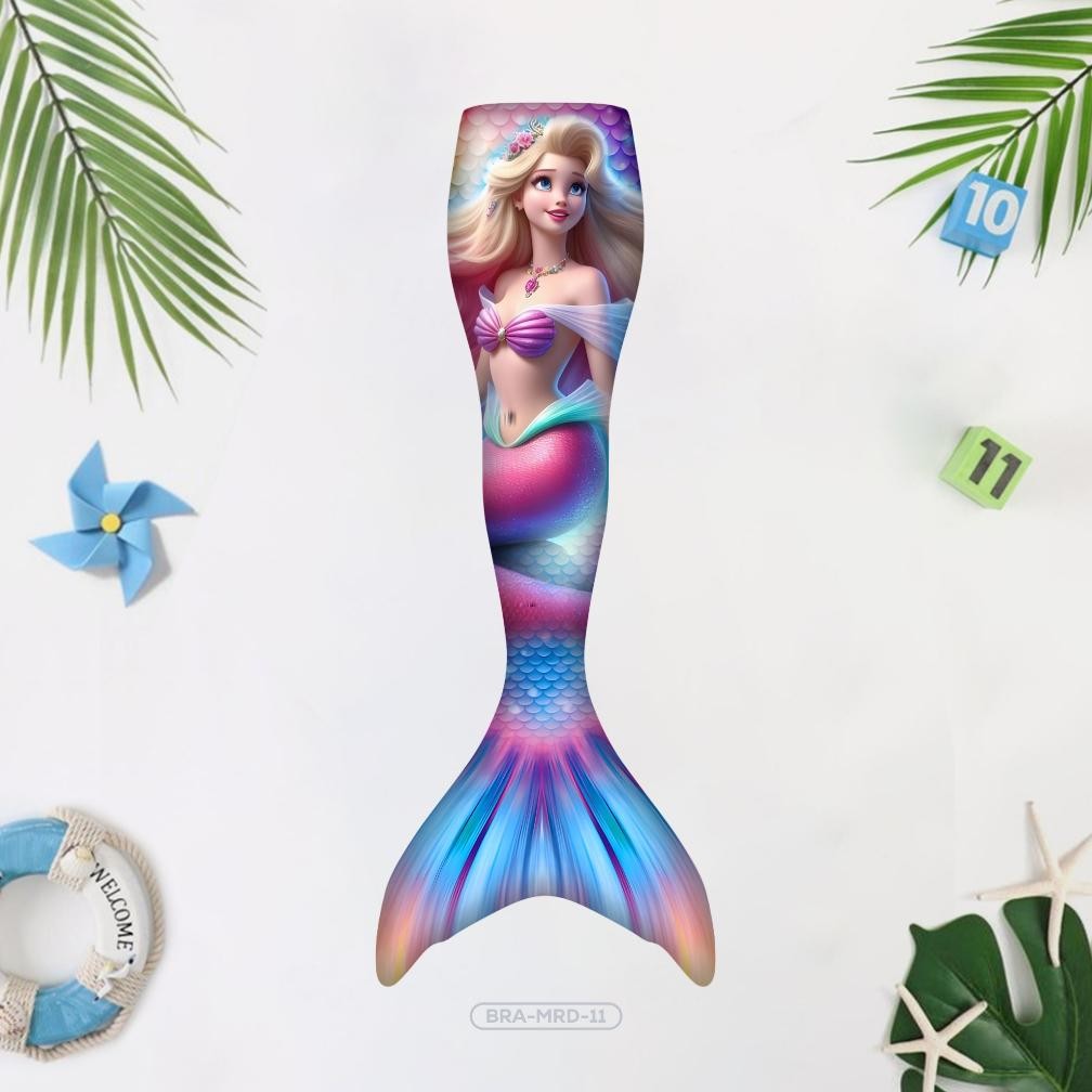 Baju Renang Mermaid Karakter Barbie AST