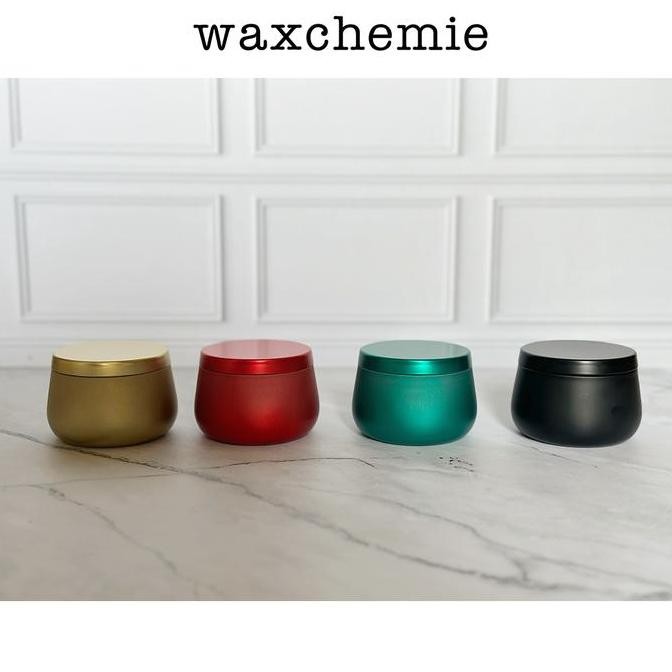 (Allthebest) Aluminium Tin Jar / Wadah Pot Kaleng / Pot Jar / Travel Tin Can 150ml