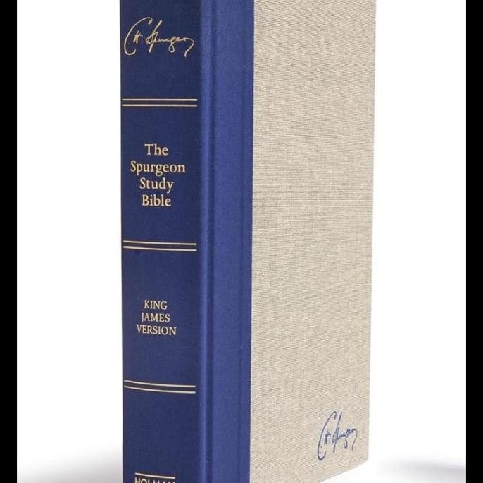 Alkitab KJV Spurgeon Study Bible Hardcover King James Version Bible