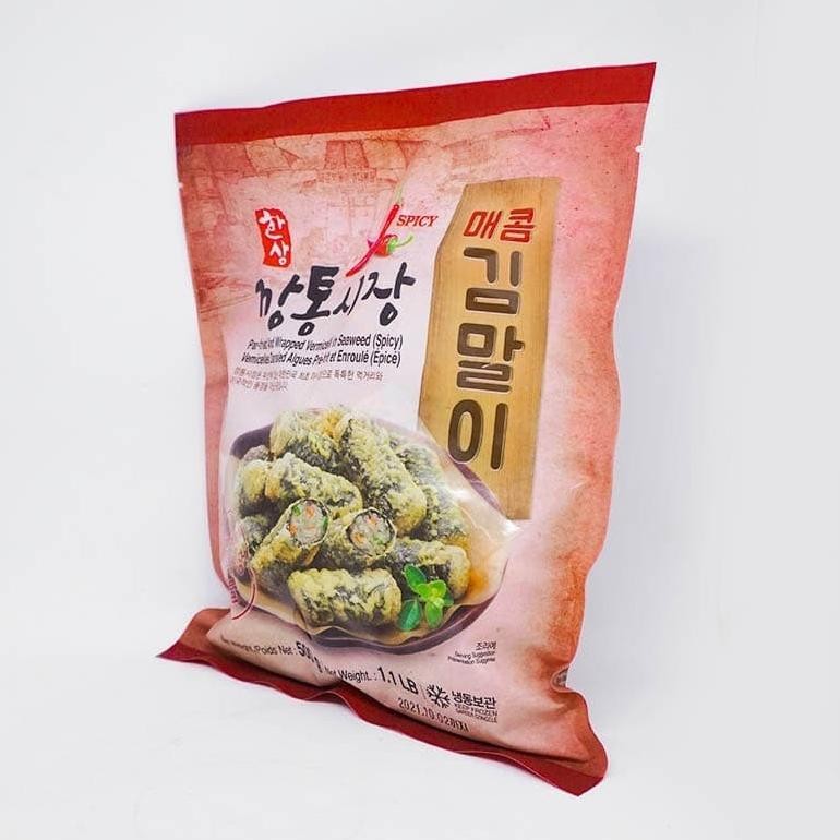 

Gimmari Spicy & Gimmari 500gr Deep Fried Seaweed Roll Korea
