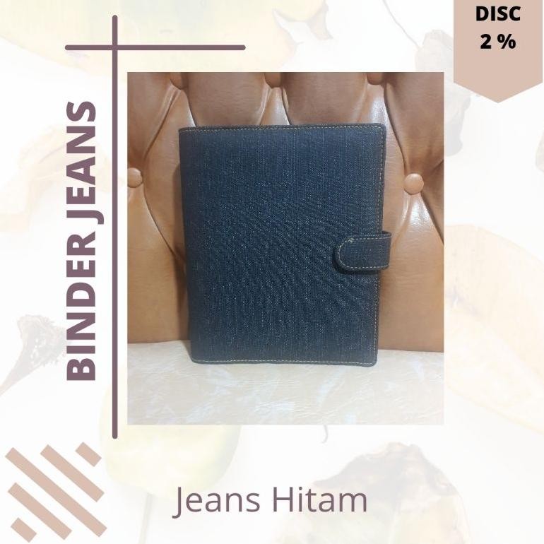 

Binder Bahan Denim Jeans A5 (20ring)