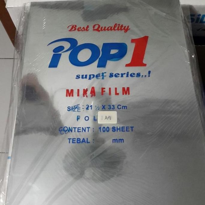 

TERMURAH Mika cover A4 mika jilid A4