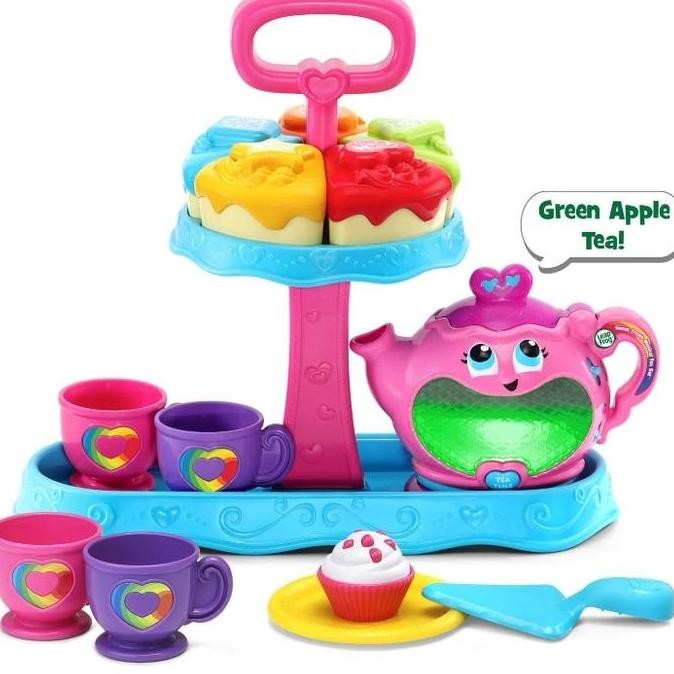 Leapfrog Sweet Treats Musical Rainbow Tea Set 30 Play Pieces