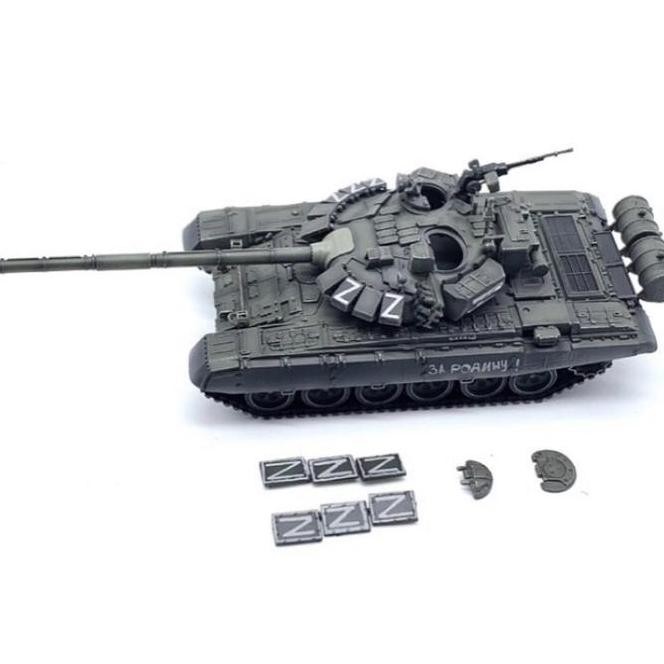 Diecast Tank Russian T-72B3 Mbt "Ukraine War" 1/72 By Artisan