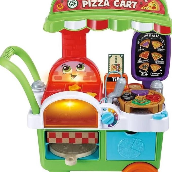 Leapfrog Build A Slice Pizza Cart - Green Original