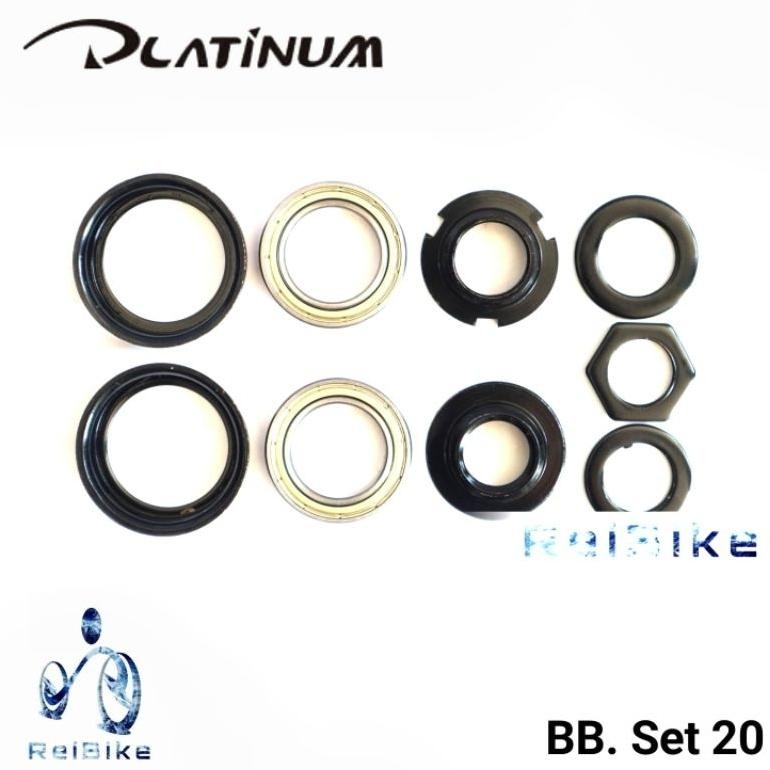 Sale Bb Set Kom Gir Tengah Bmx 20 Bearing Platinum Original -79