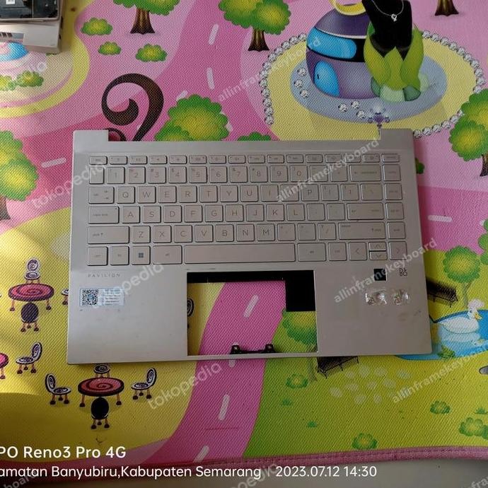 Frame + Keyboard Hp Pavilion 14-Dv 14-Dv0000 14T-Dv000 14-Dv1000 Ori New Stok