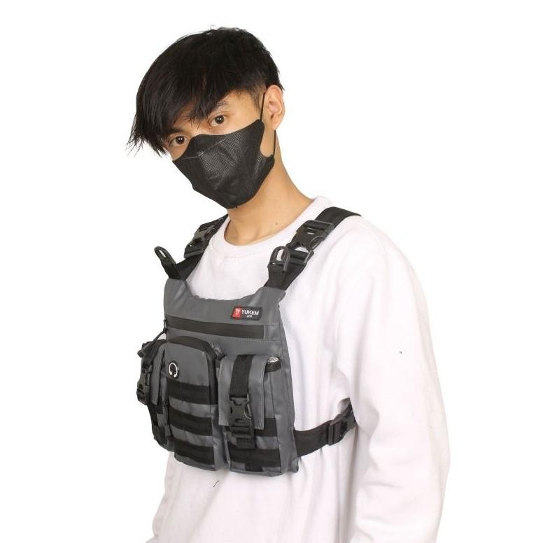 Cod Chest Bag Tas Dada Rompi Asli Anti Air Original Baepack Tas Pelindung Dada Grab Tas Rompi Selemp