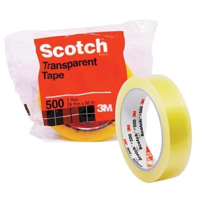 

HOT PROMO 3M Transparan Tape 500 24mmx66mm