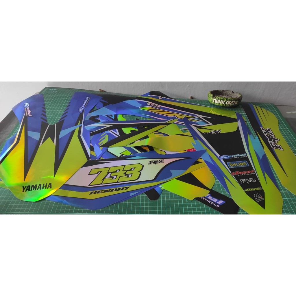 Decal Hologram klx Crf bf Klx 150s Dtracker wr 150 Yz gordon