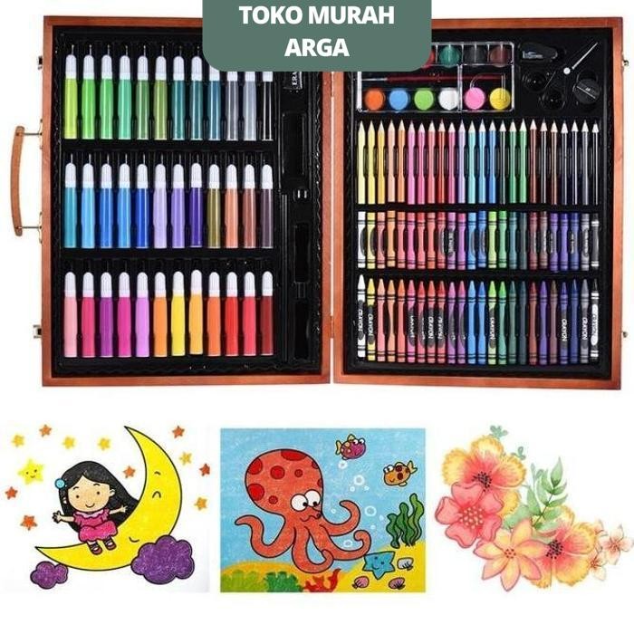 

PENSIL WARNA FULL CRAYON 150 PCS ANAK ALAT SENI LUKIS PENSIL WARNA ART SET FULL CRAYON 150 PCS ANAK ALAT SENI LUKIS GAMBAR KUALITAS TERBAIK !