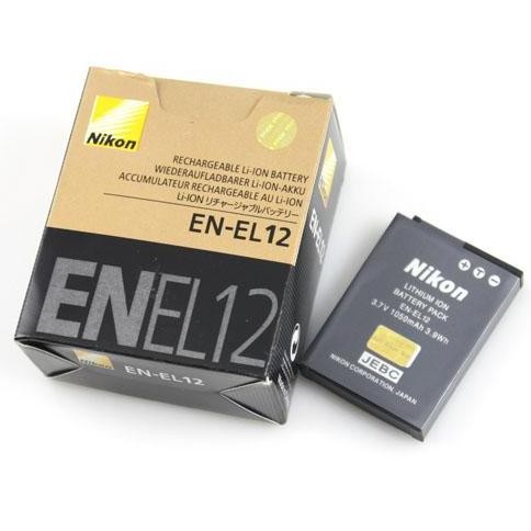 TERMURAH - Battery for Nikon EN-EL12/ Baterai/ Batere. EN-EL12/EN EL 12