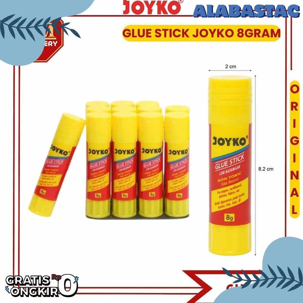 

Joyko Glue Stick 8 Gram Original Aman Diskon