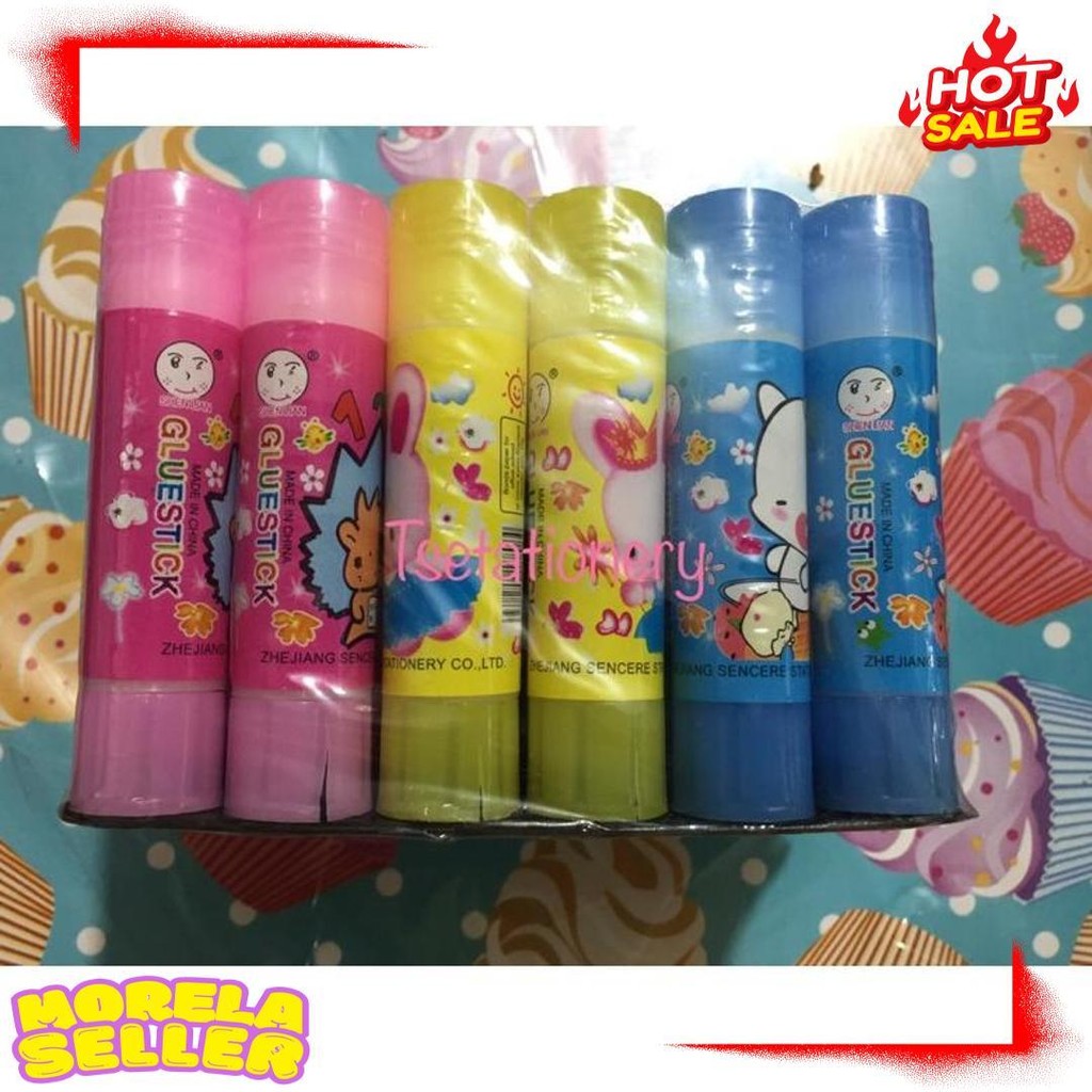 

Glue Stick Fancy - Lem Kertas Stick 24 Pcs [Grosir] Terlengkap Dan Termurah